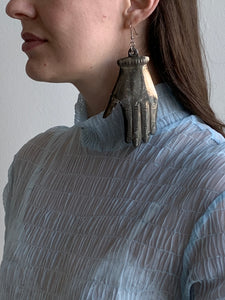 metal limb earrings