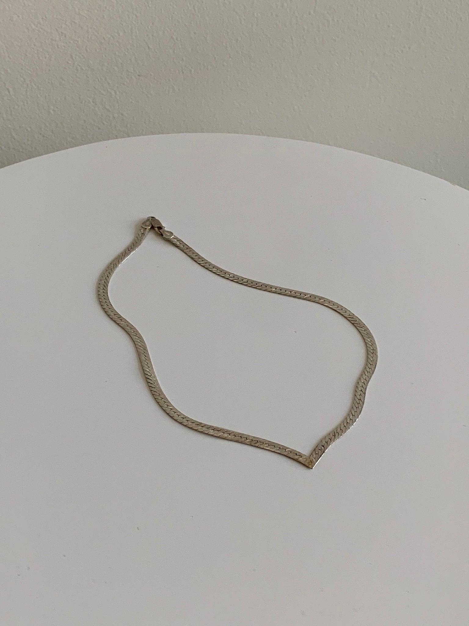 sterling silver snake chain