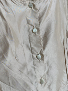 krista larson silk dress jacket