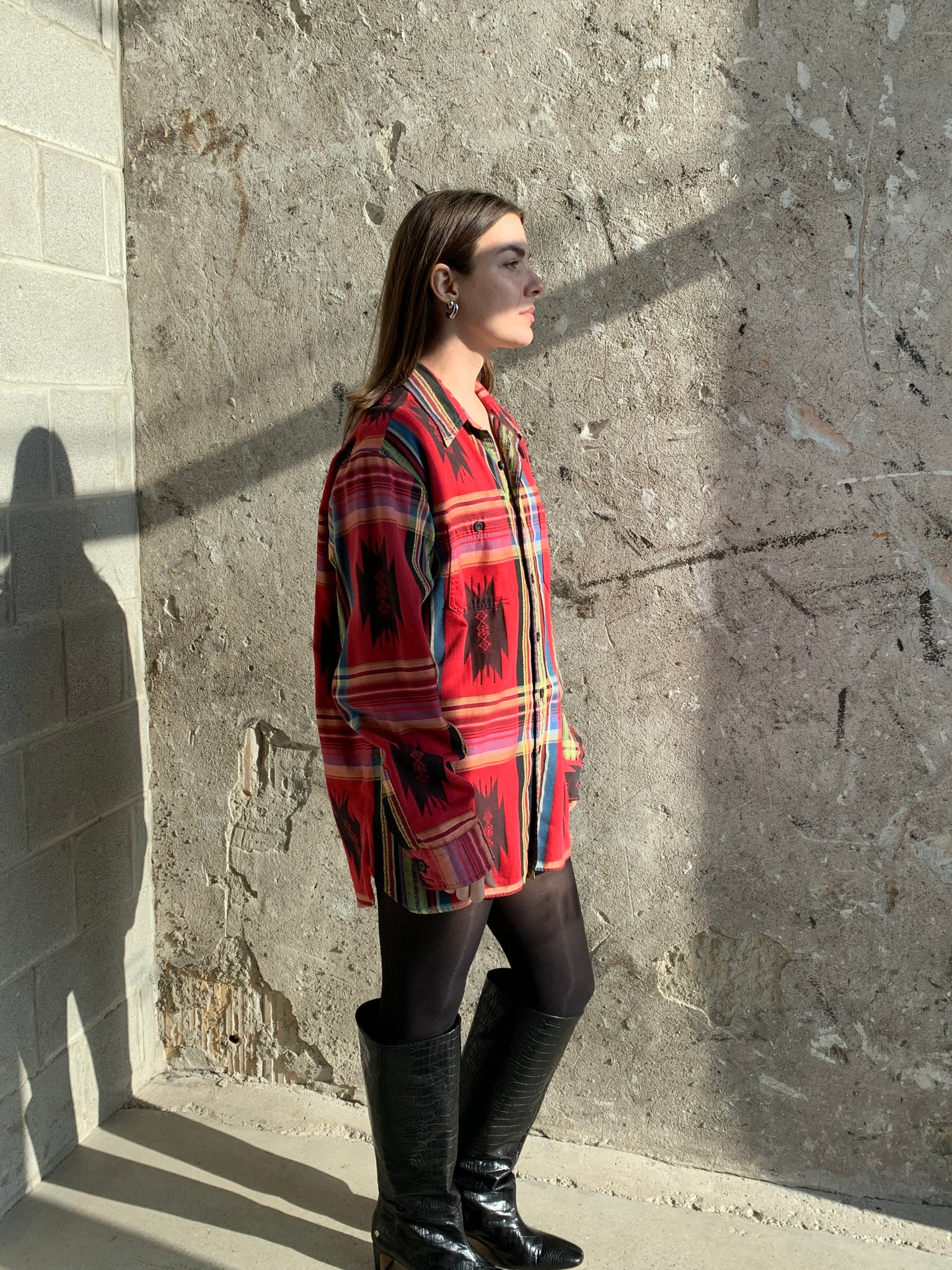 90s Polo southwestern shirt