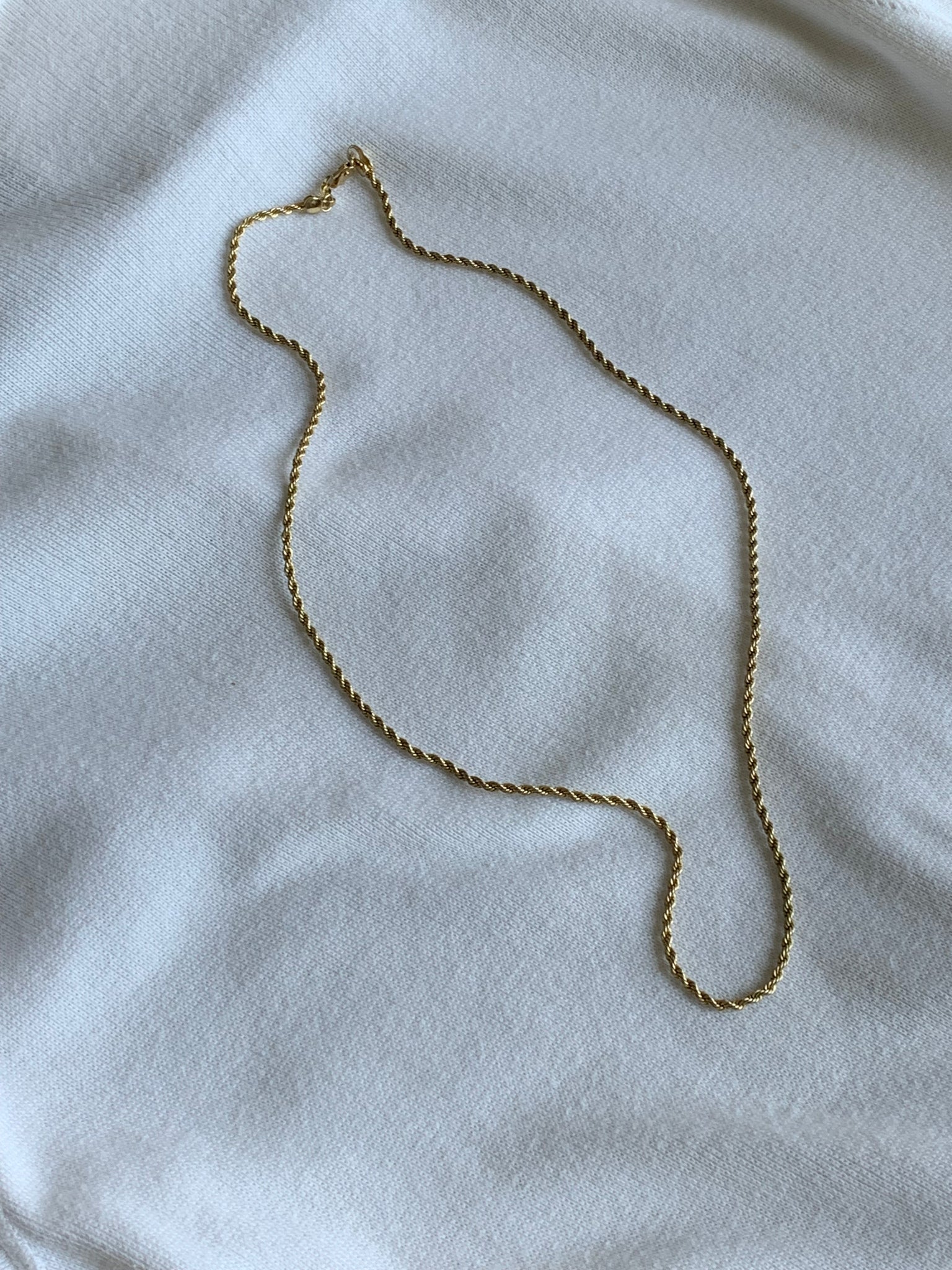 Gold plated chain