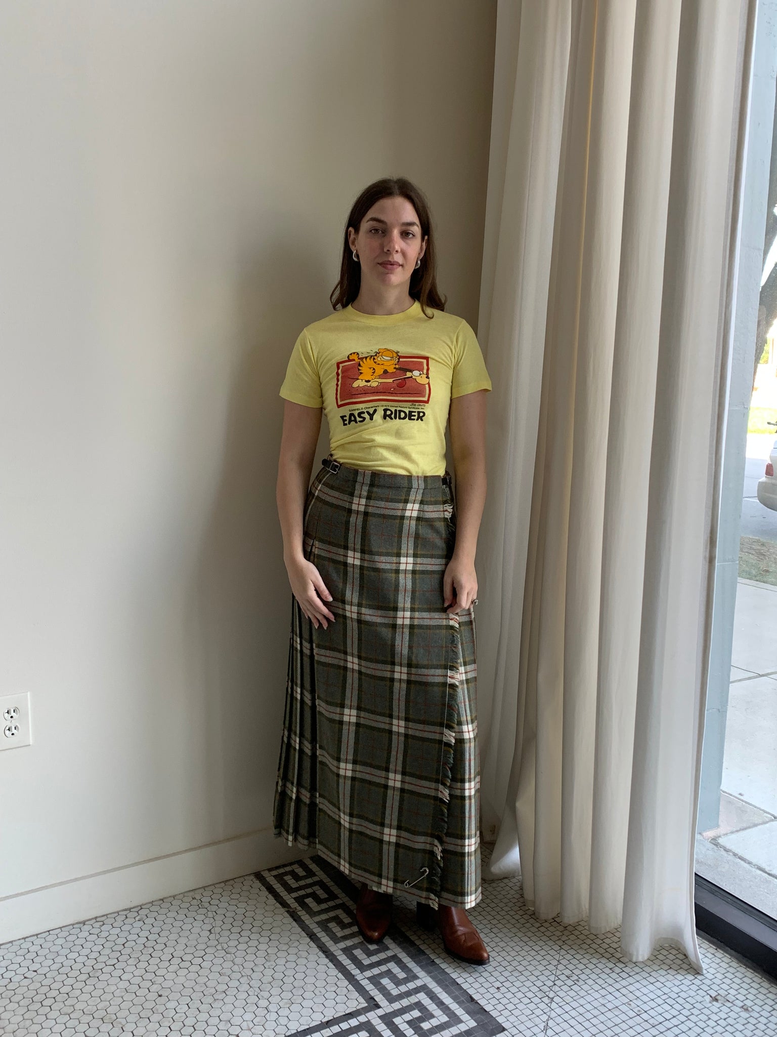 Laird-Portch vintage tartan skirt