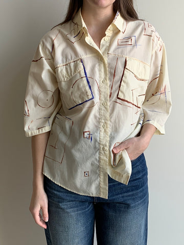 Vincetta Studio hand painted shirt