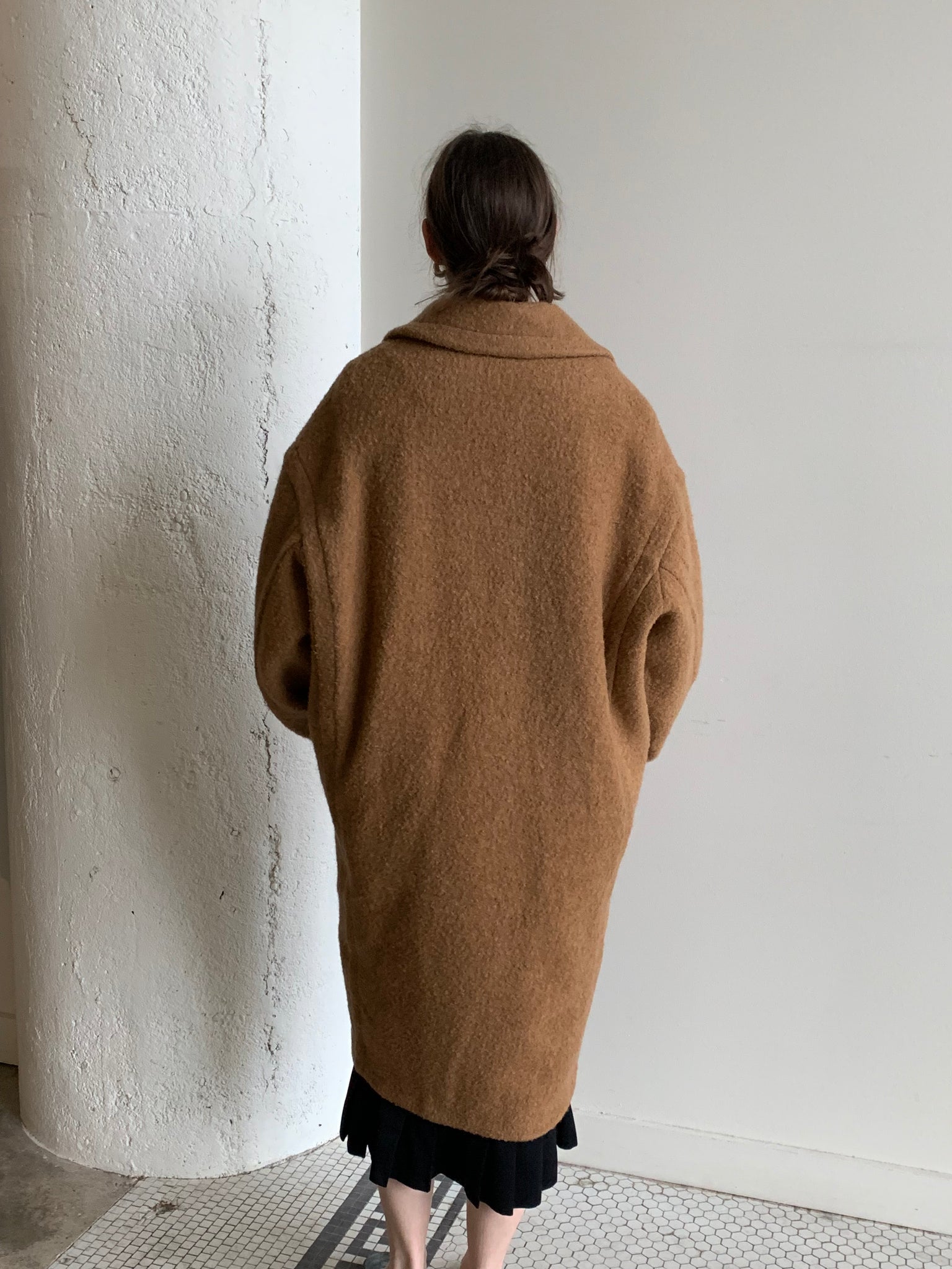 Gentle Herd cocoon coat