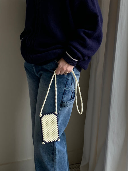 HAY beaded shoulder bag