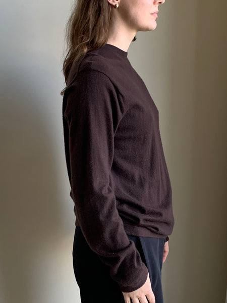 Brown cashmere sweater