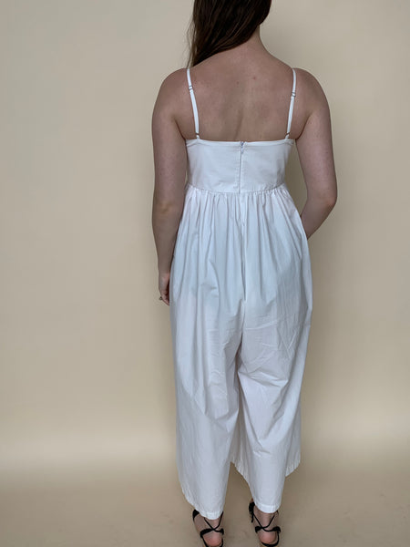 Ali Golden wide leg jumpsuit