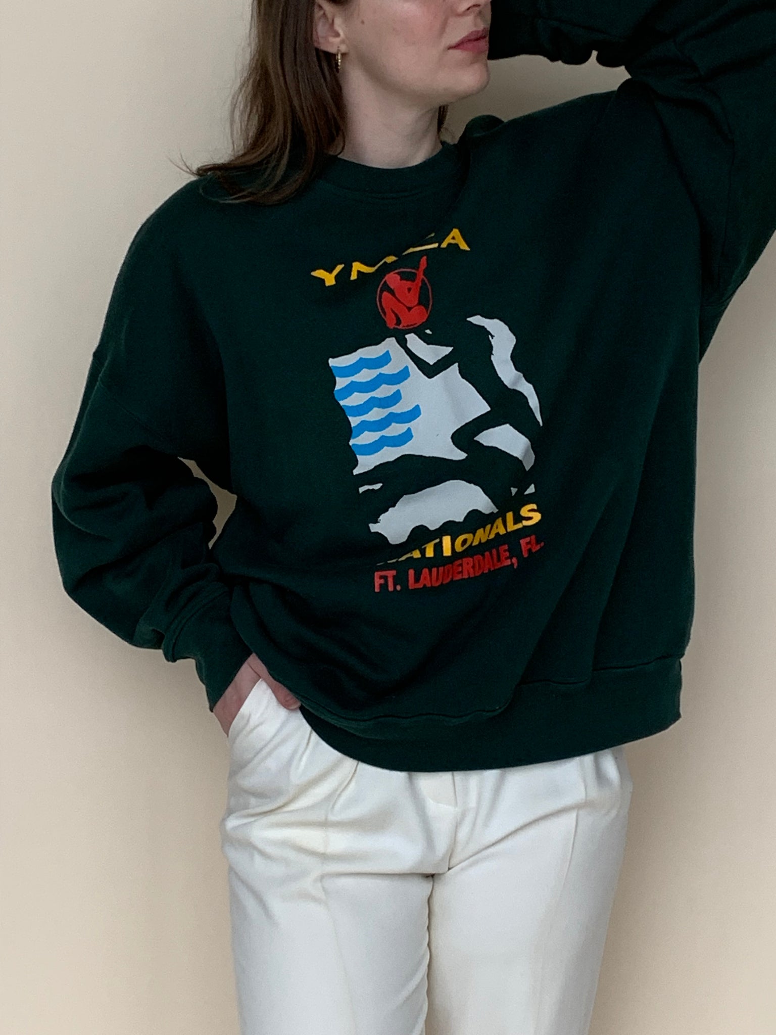 1980s YMCA sweatshirt