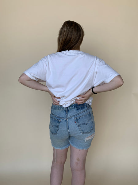 Levi’s cut off shorts