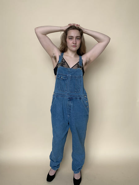 00s denim overalls