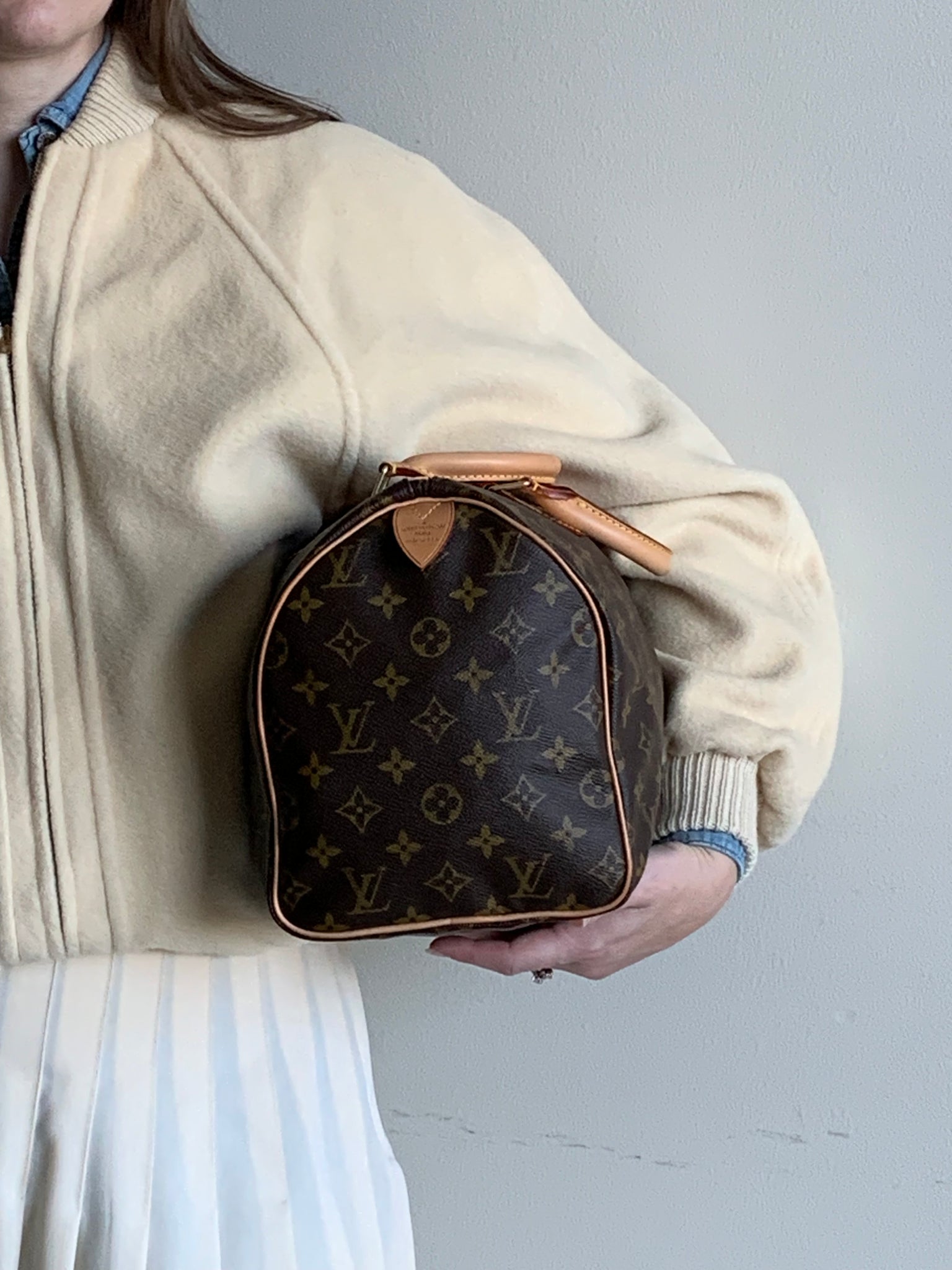 1980s Louis Vuitton Speedy 30 handbag