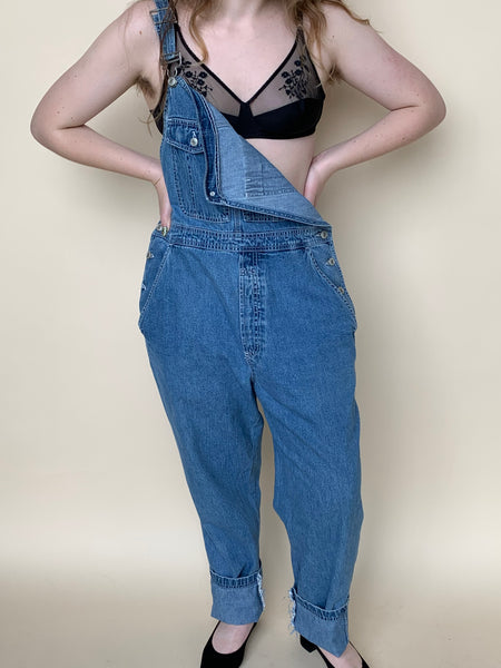 00s denim overalls