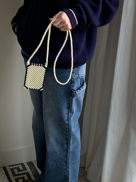 HAY beaded shoulder bag