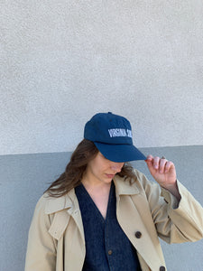 blue vintage baseball hat