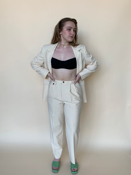 Liz Claiborne cream suit