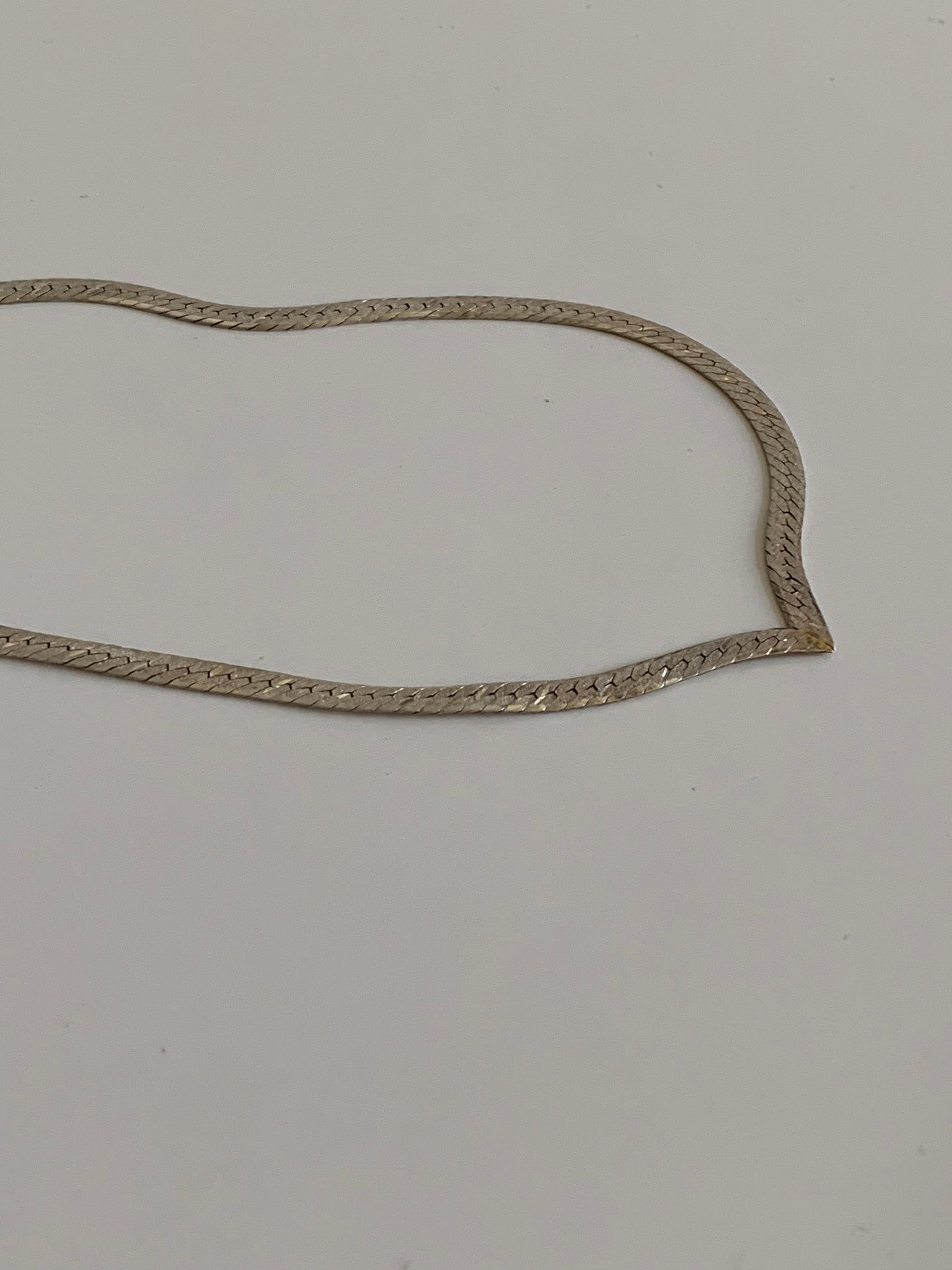 sterling silver snake chain