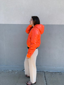 Stellasport orange puff coat