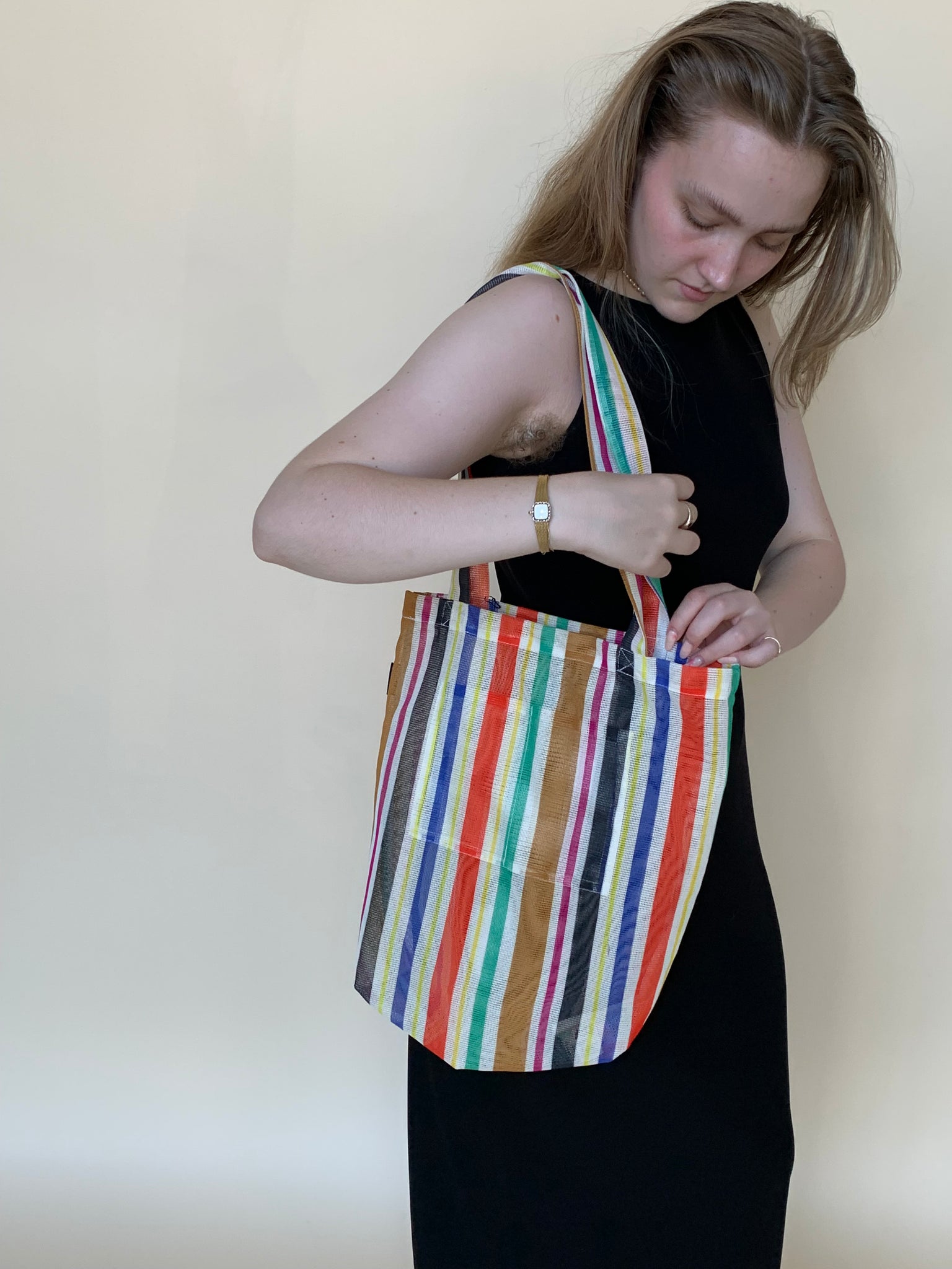 Junes colorful tote bag