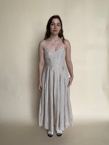 Mara Hoffman striped linen dress