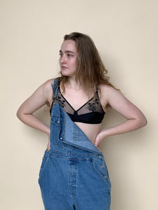 00s denim overalls