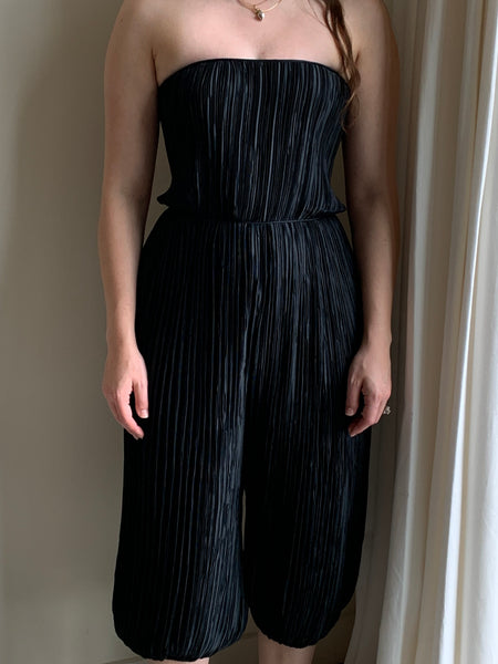 Mary McFadden pleated jumpsuit