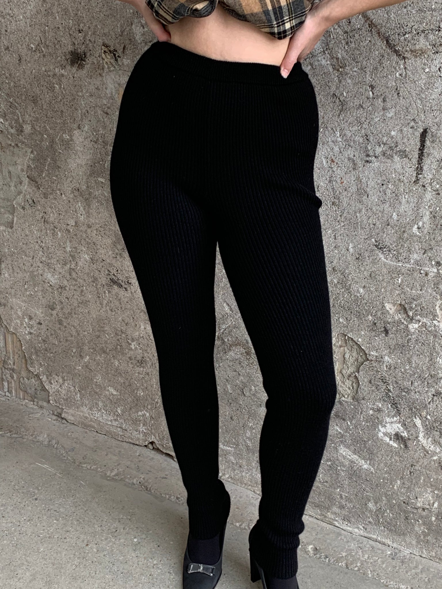 Phlannel knit legging pants