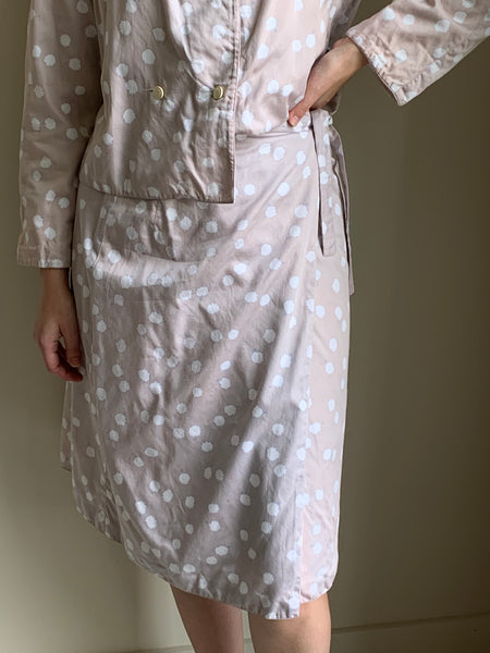 60s Courrēges skirt set