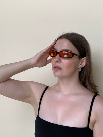 00s orange lens sunglasses