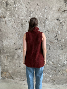 maroon tunic sweater