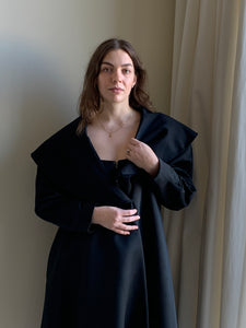 Victor Costa satin evening jacket