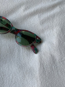 Plaid vintage sunglasses