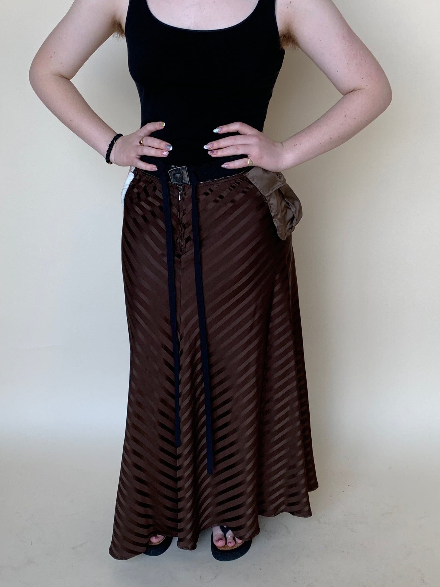 Jean Paul Gaultier midi skirt