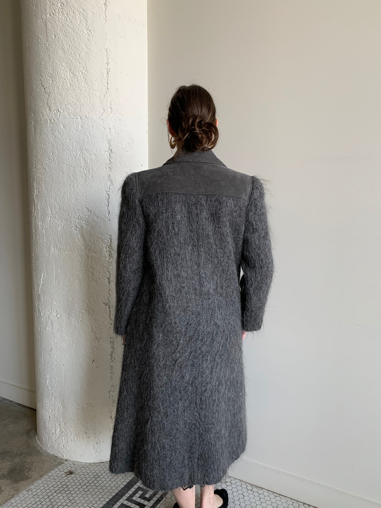 Oscar de la Renta vintage mohair coat