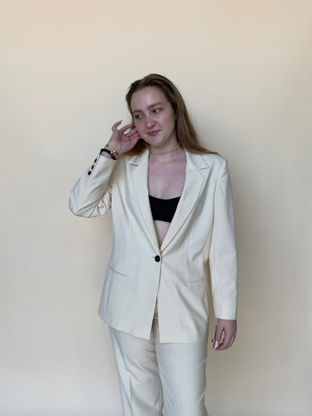 Liz Claiborne cream suit