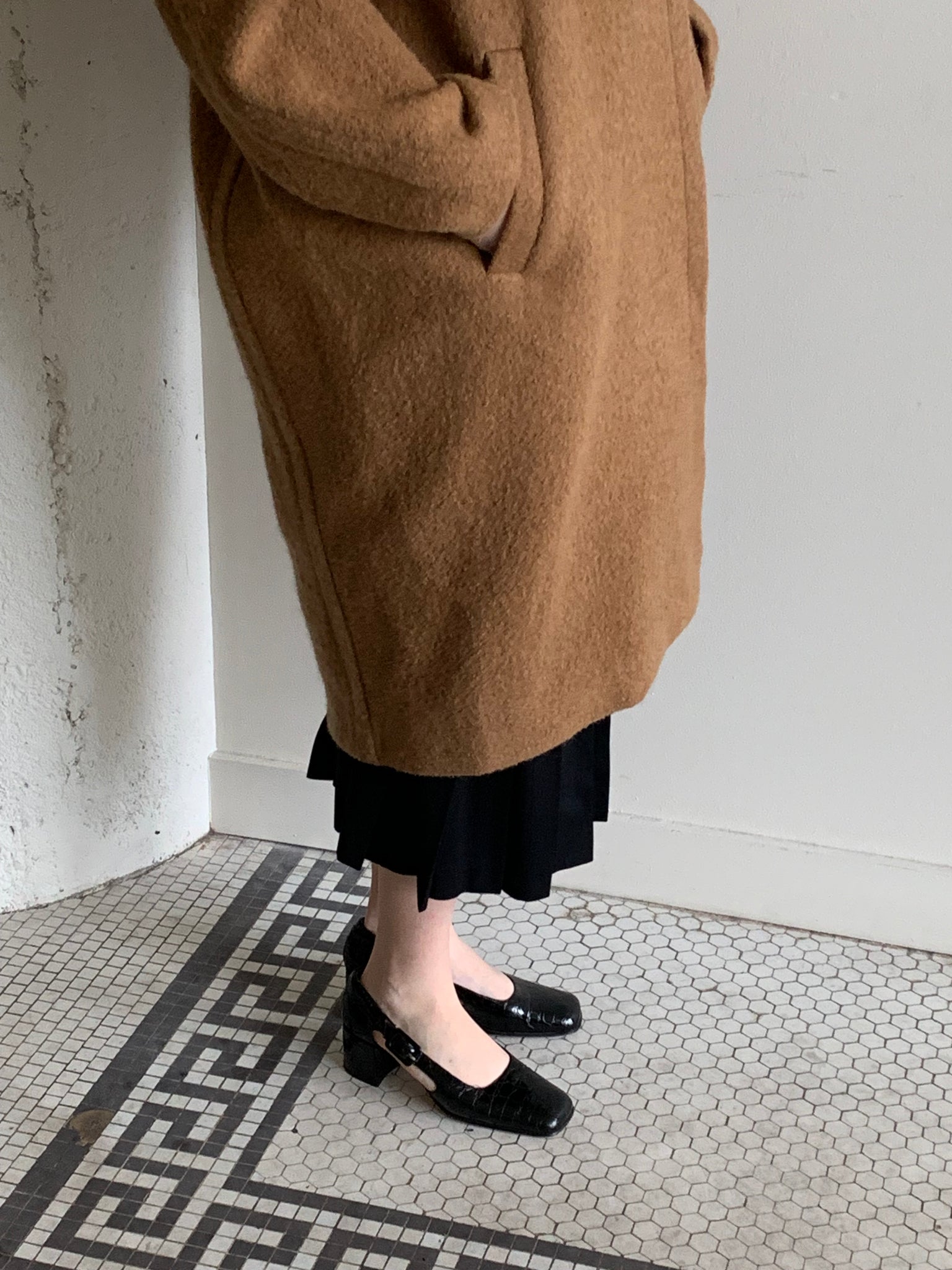 Gentle Herd cocoon coat