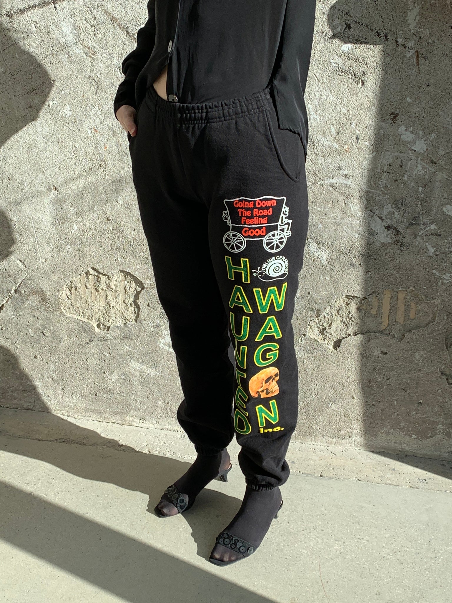 Online Ceramics Haunted Wagon sweatpants