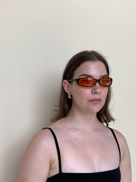 00s orange lens sunglasses