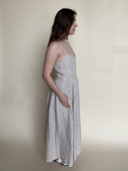 Mara Hoffman striped linen dress