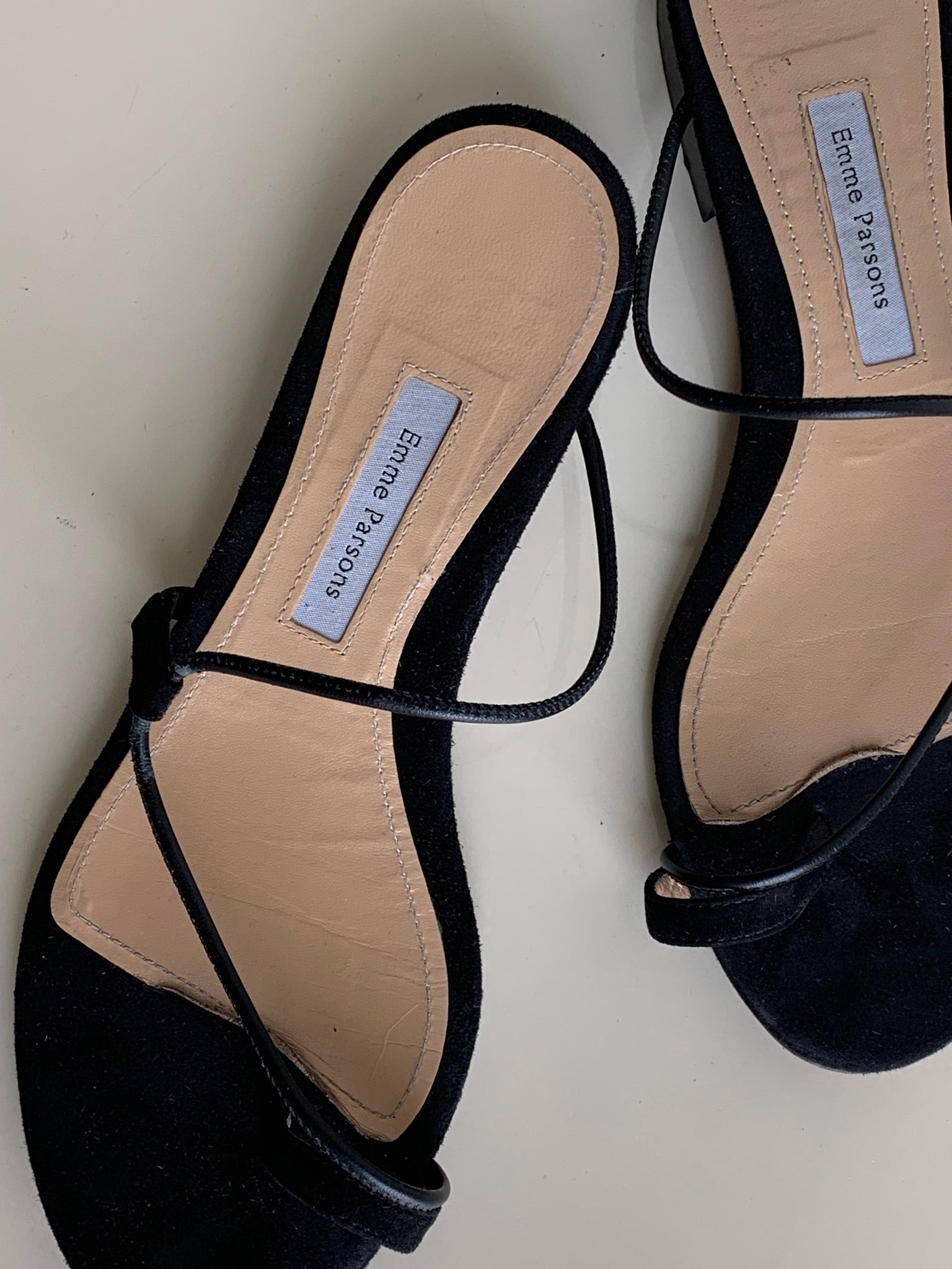 Emme Parsons suede sandals